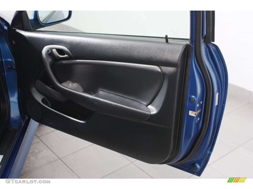 2002 RSX Type S Sports Coupe - Arctic Blue Pearl / Ebony Black photo #13