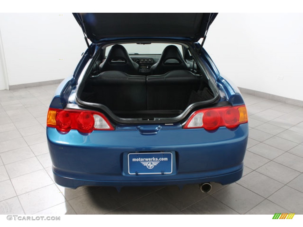 2002 RSX Type S Sports Coupe - Arctic Blue Pearl / Ebony Black photo #20
