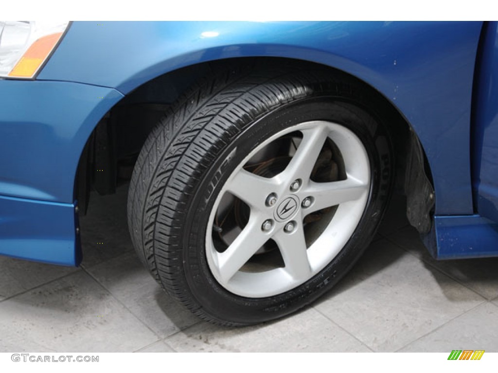 2002 RSX Type S Sports Coupe - Arctic Blue Pearl / Ebony Black photo #24