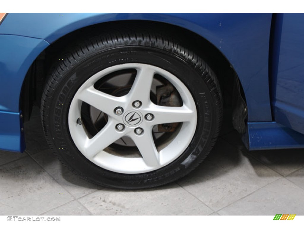 2002 RSX Type S Sports Coupe - Arctic Blue Pearl / Ebony Black photo #25
