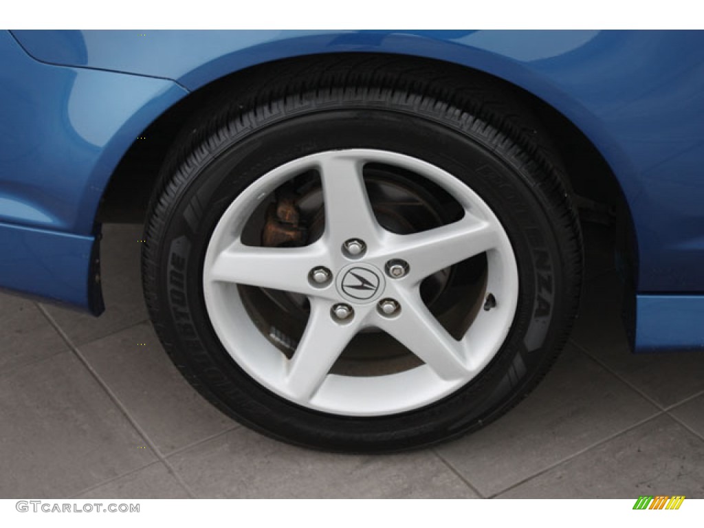 2002 RSX Type S Sports Coupe - Arctic Blue Pearl / Ebony Black photo #28