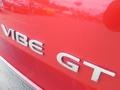2009 Red Hot Metallic Pontiac Vibe GT  photo #16