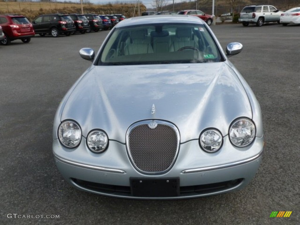 2007 S-Type 3.0 - Liquid Silver Metallic / Ivory/Mocha photo #2