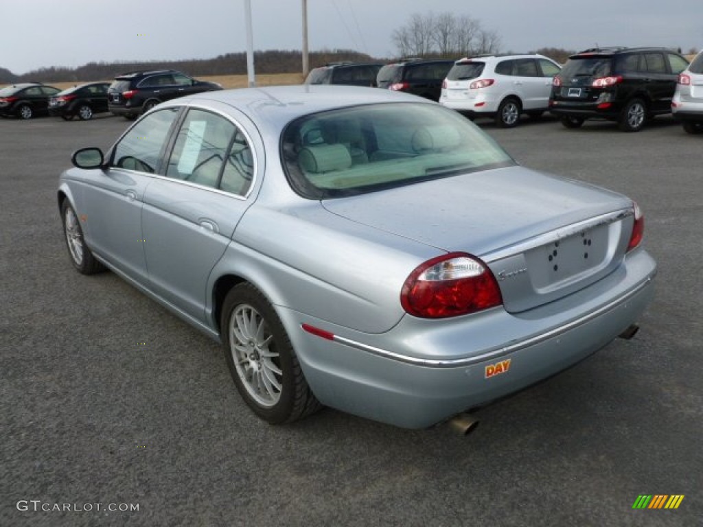 2007 S-Type 3.0 - Liquid Silver Metallic / Ivory/Mocha photo #5