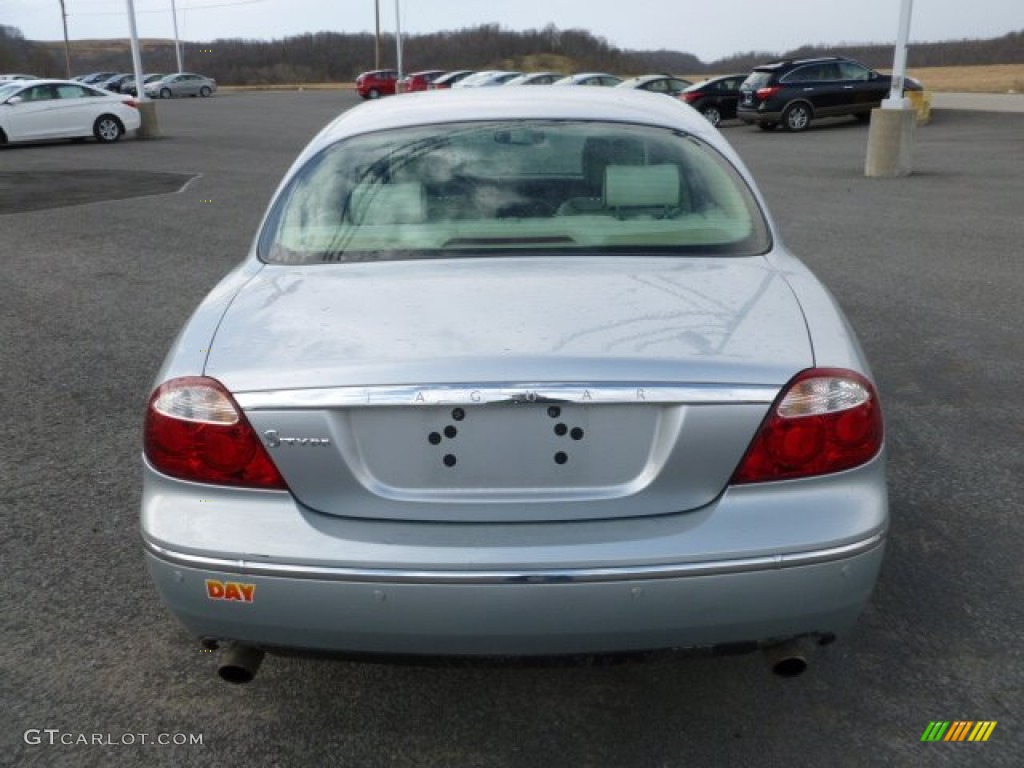 2007 S-Type 3.0 - Liquid Silver Metallic / Ivory/Mocha photo #6