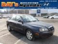 2006 Moonlit Dark Blue Hyundai Elantra GLS Sedan #61761879