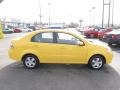 2009 Summer Yellow Chevrolet Aveo LT Sedan  photo #2