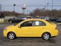 2009 Summer Yellow Chevrolet Aveo LT Sedan  photo #6