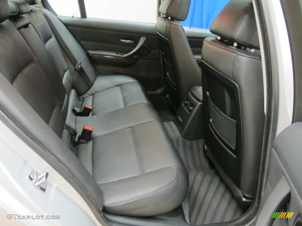 2007 3 Series 335xi Sedan - Titanium Silver Metallic / Black photo #21