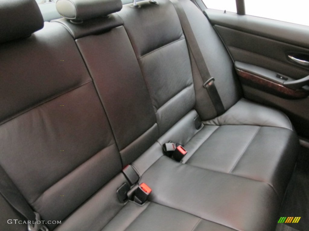 2007 3 Series 335xi Sedan - Titanium Silver Metallic / Black photo #22