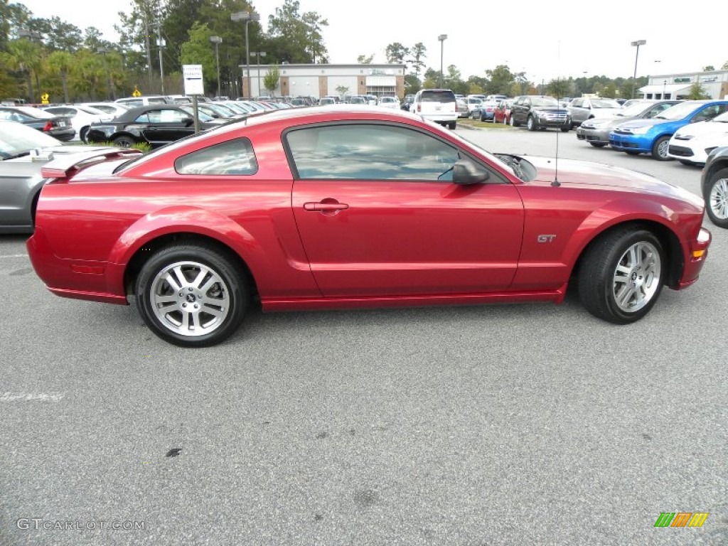 2006 Mustang GT Deluxe Coupe - Redfire Metallic / Dark Charcoal photo #9
