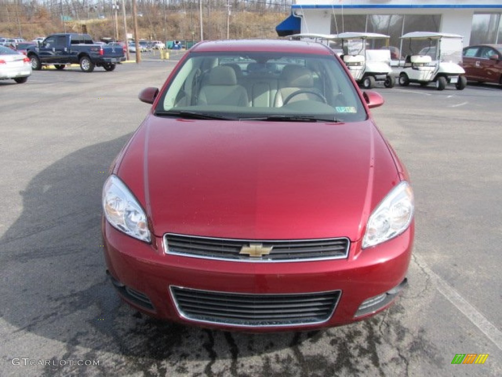 2008 Impala LTZ - Red Jewel Tintcoat / Neutral Beige photo #5