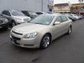 2010 Gold Mist Metallic Chevrolet Malibu LT Sedan  photo #2