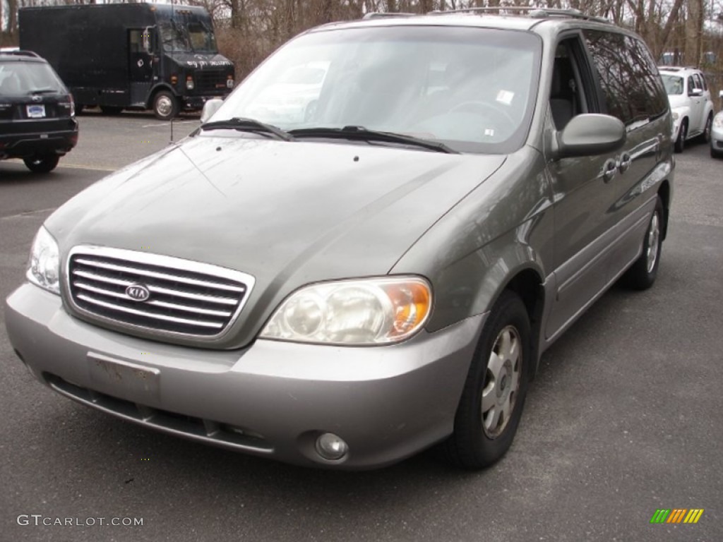 2003 Sedona EX - Sage Green / Gray photo #1
