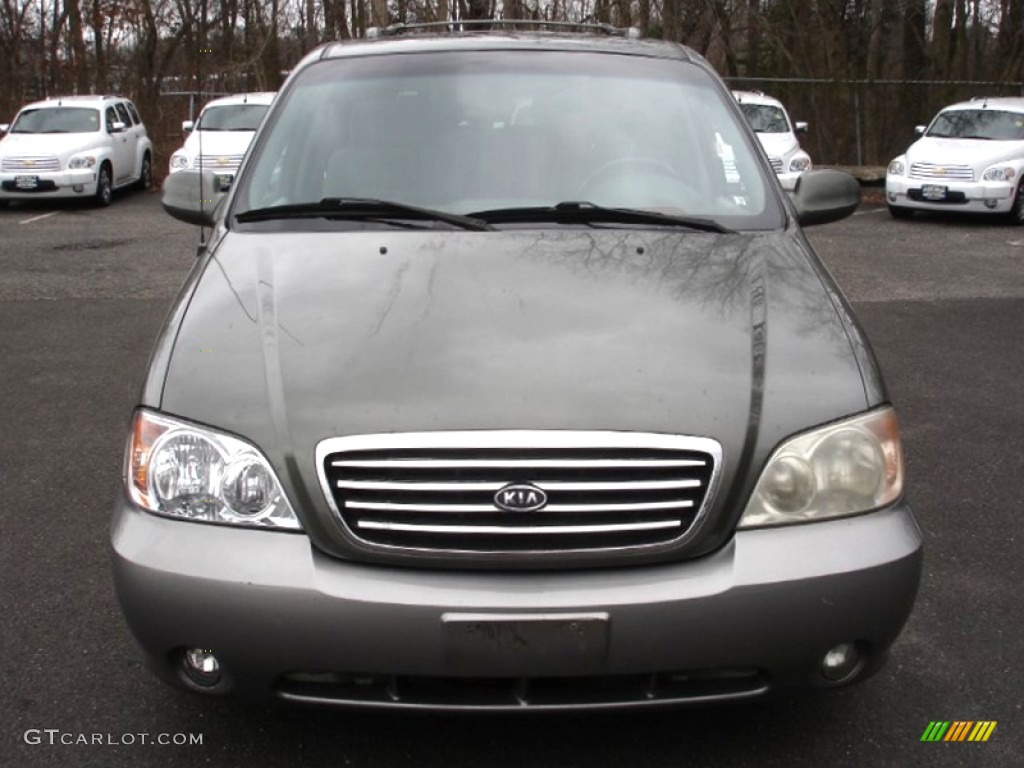 2003 Sedona EX - Sage Green / Gray photo #2