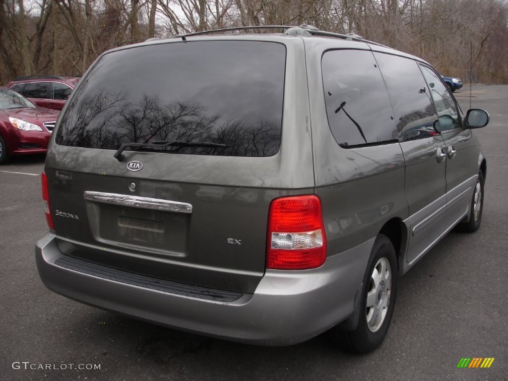 2003 Sedona EX - Sage Green / Gray photo #4