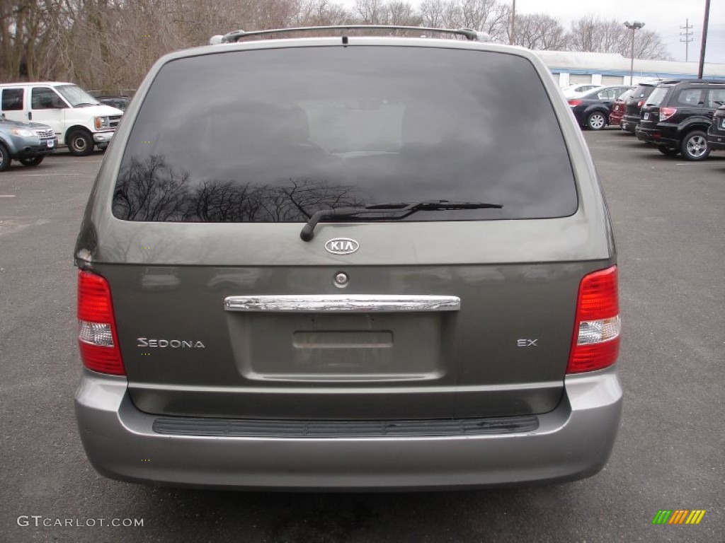 2003 Sedona EX - Sage Green / Gray photo #5
