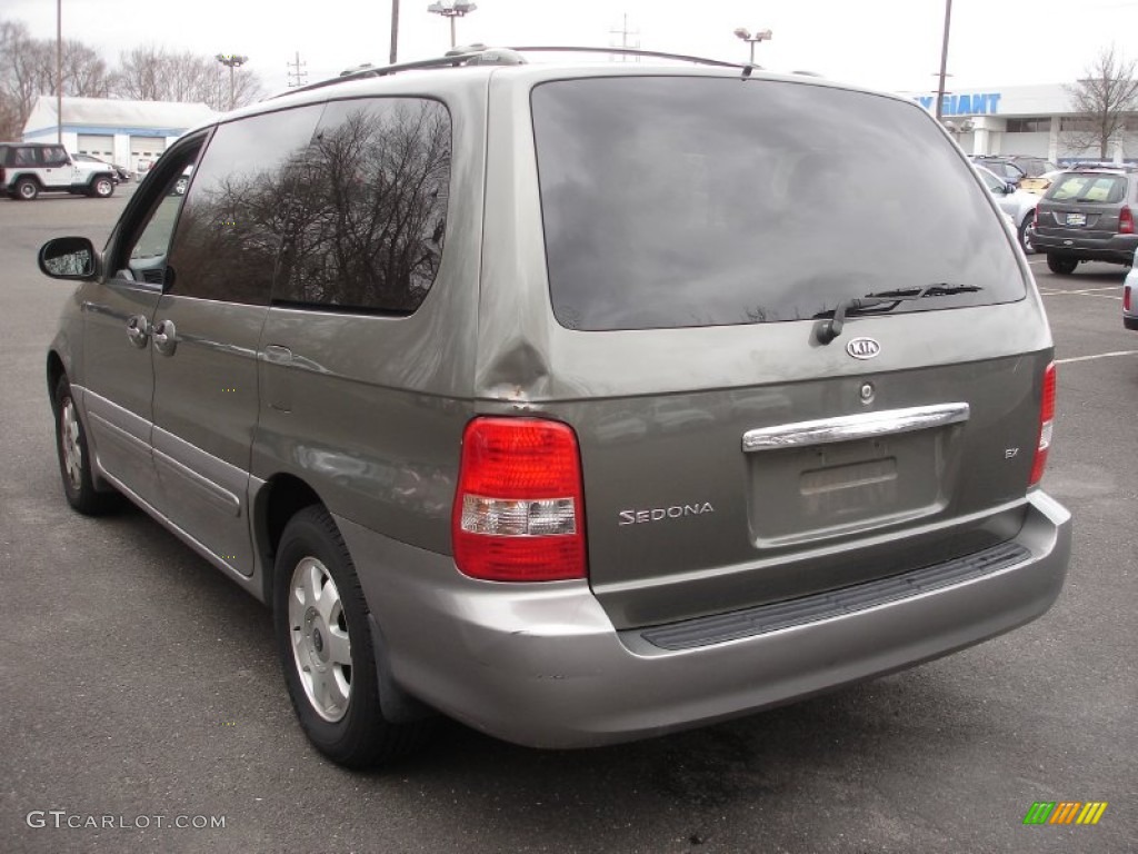2003 Sedona EX - Sage Green / Gray photo #6