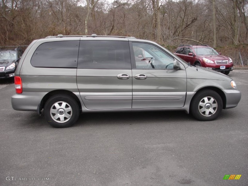 2003 Sedona EX - Sage Green / Gray photo #7