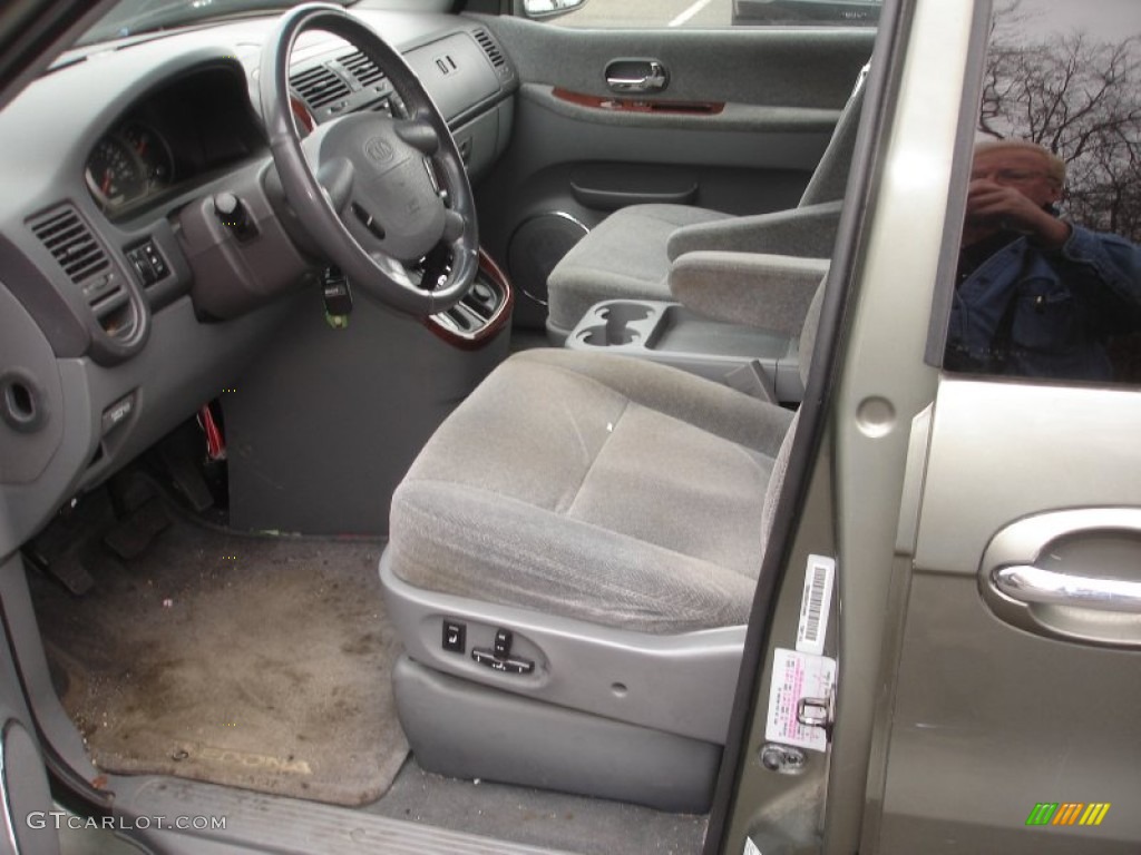 2003 Sedona EX - Sage Green / Gray photo #10