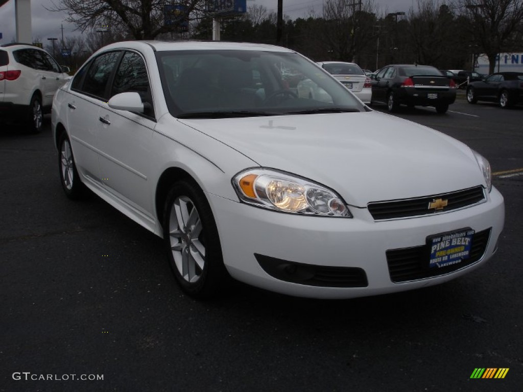 2011 Impala LTZ - Summit White / Ebony photo #3