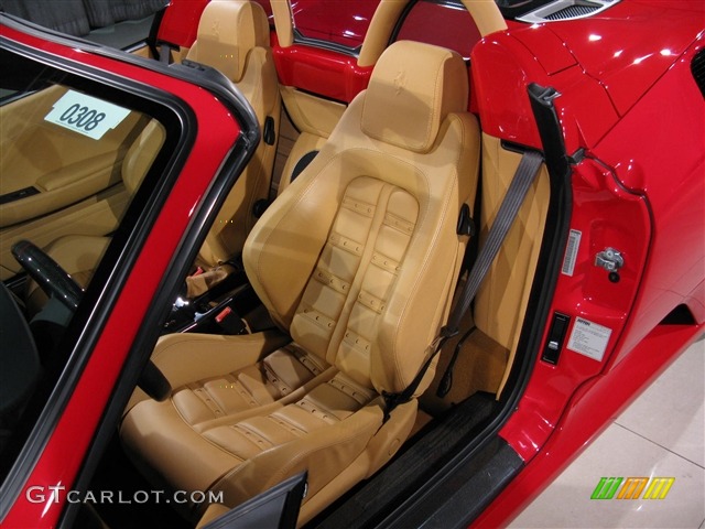 Beige Interior 2007 Ferrari F430 Spider F1 Photo #617984