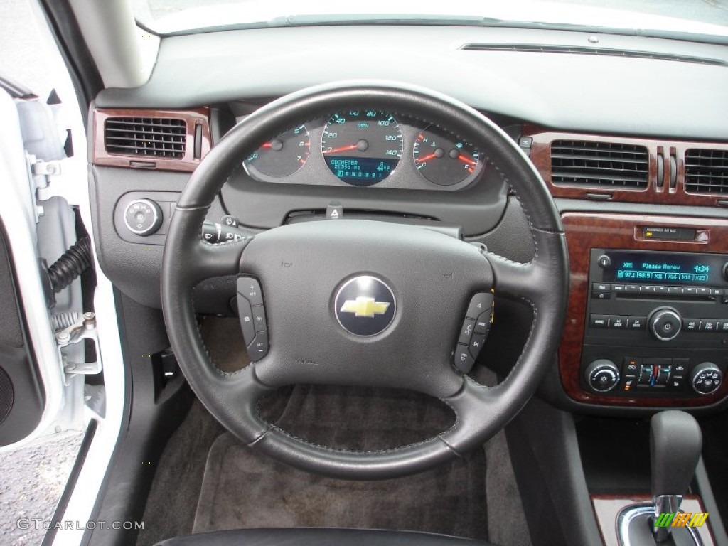 2011 Impala LTZ - Summit White / Ebony photo #13