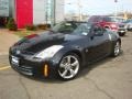 2006 Magnetic Black Pearl Nissan 350Z Touring Roadster  photo #14