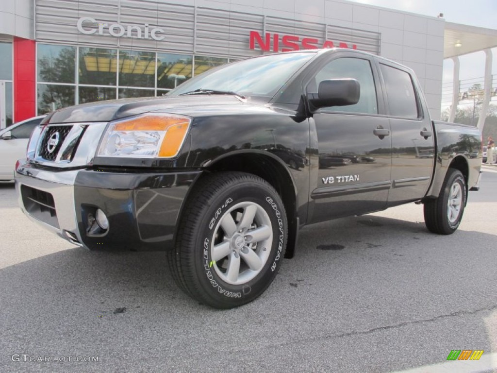 Galaxy Black Nissan Titan