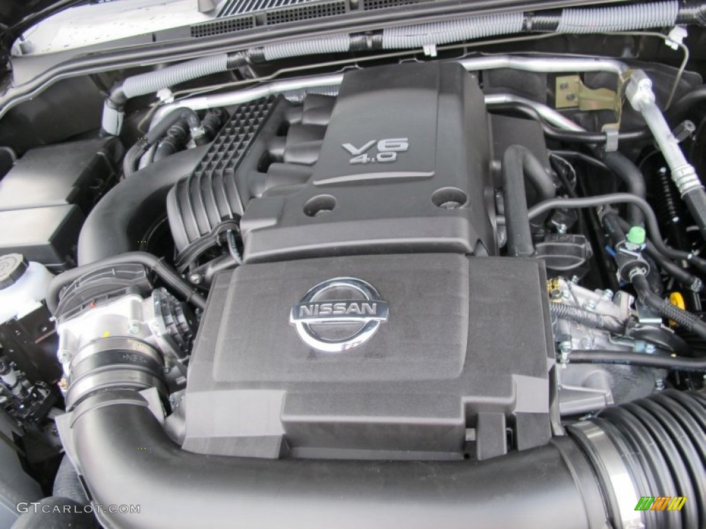 2012 Nissan Frontier SV Crew Cab 4.0 Liter DOHC 24-Valve CVTCS V6 Engine Photo #61798901