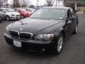 2008 Jet Black BMW 7 Series 750i Sedan  photo #1