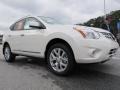 2012 Pearl White Nissan Rogue SV  photo #6