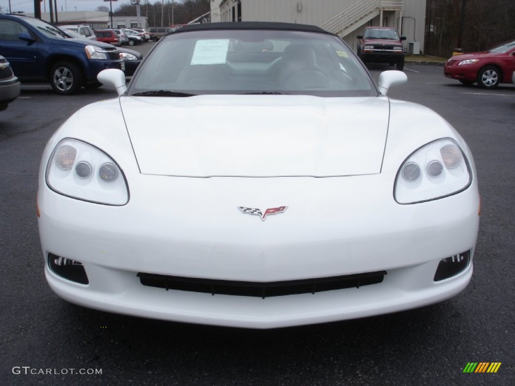 Arctic White 2011 Chevrolet Corvette Convertible Exterior Photo #61799369