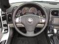 Titanium Gray 2011 Chevrolet Corvette Convertible Steering Wheel