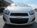 2012 Silver Ice Metallic Chevrolet Sonic LT Sedan  photo #2
