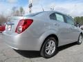 2012 Silver Ice Metallic Chevrolet Sonic LT Sedan  photo #7