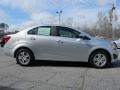 2012 Silver Ice Metallic Chevrolet Sonic LT Sedan  photo #8