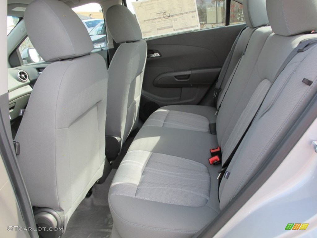 2012 Sonic LT Sedan - Silver Ice Metallic / Dark Pewter/Dark Titanium photo #11