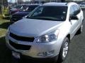 2012 Silver Ice Metallic Chevrolet Traverse LS  photo #1