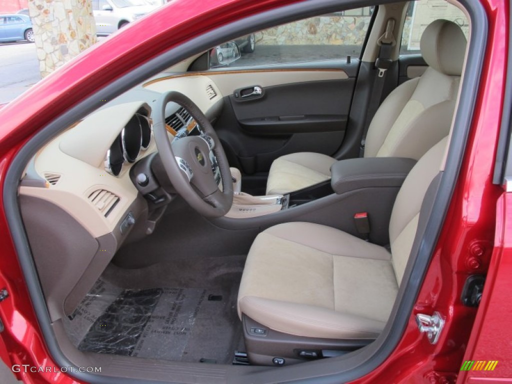Cocoa/Cashmere Interior 2012 Chevrolet Malibu LT Photo #61800554