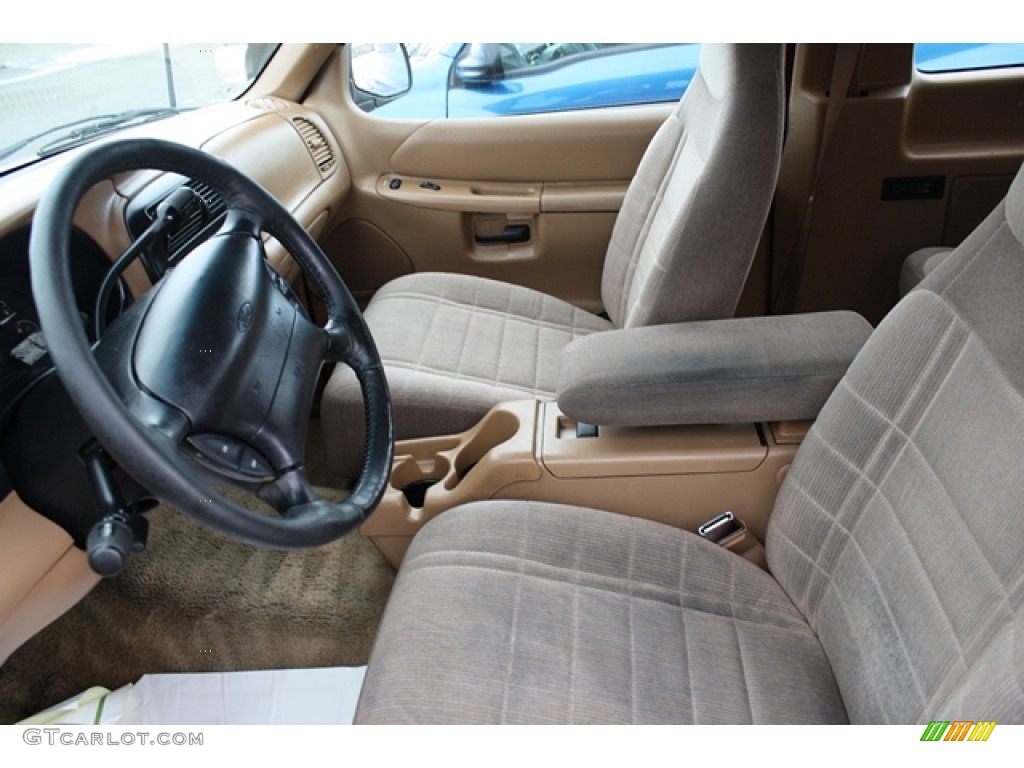 Beige Interior 1996 Ford Explorer Sport 4x4 Photo #61801412