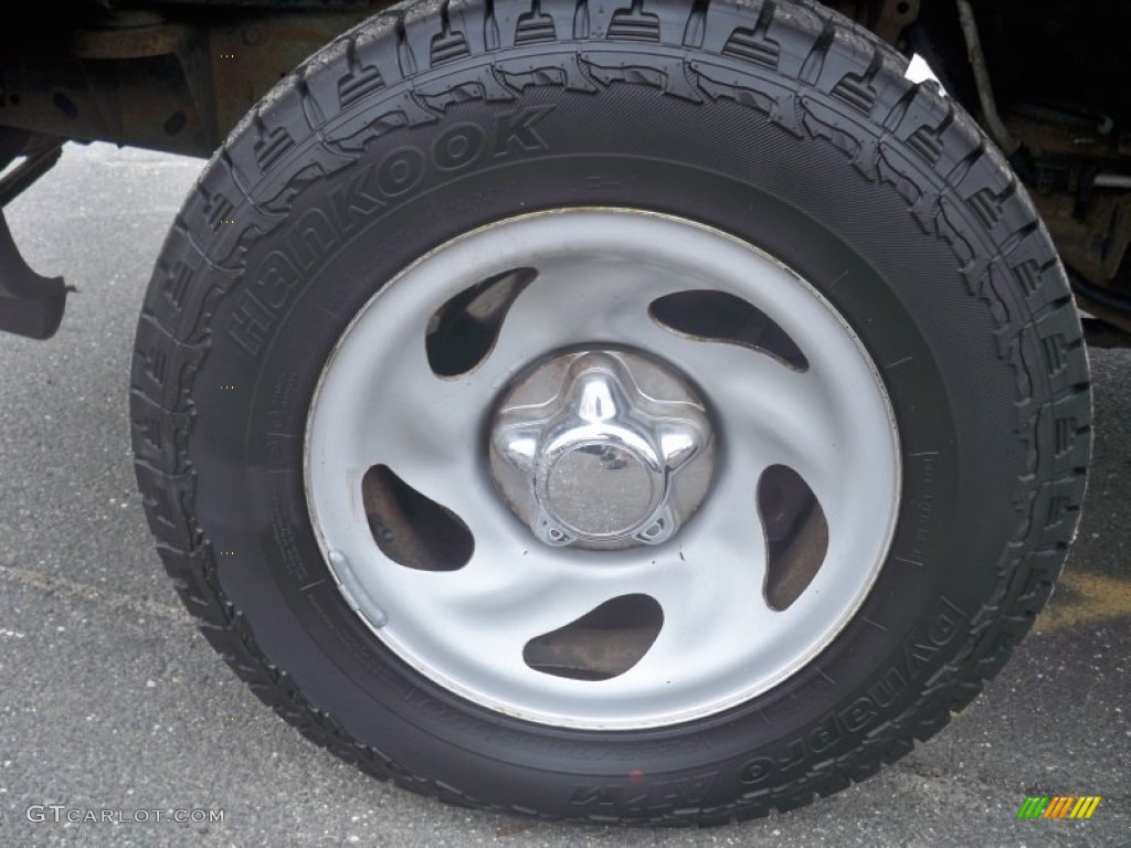 2002 F150 XL Regular Cab 4x4 - Dark Highland Green Metallic / Medium Graphite photo #7