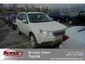 2009 Satin White Pearl Subaru Forester 2.5 X Premium  photo #1