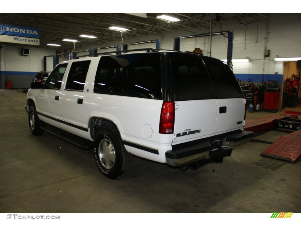 1999 Suburban K1500 SLE 4x4 - Summit White / Neutral photo #6