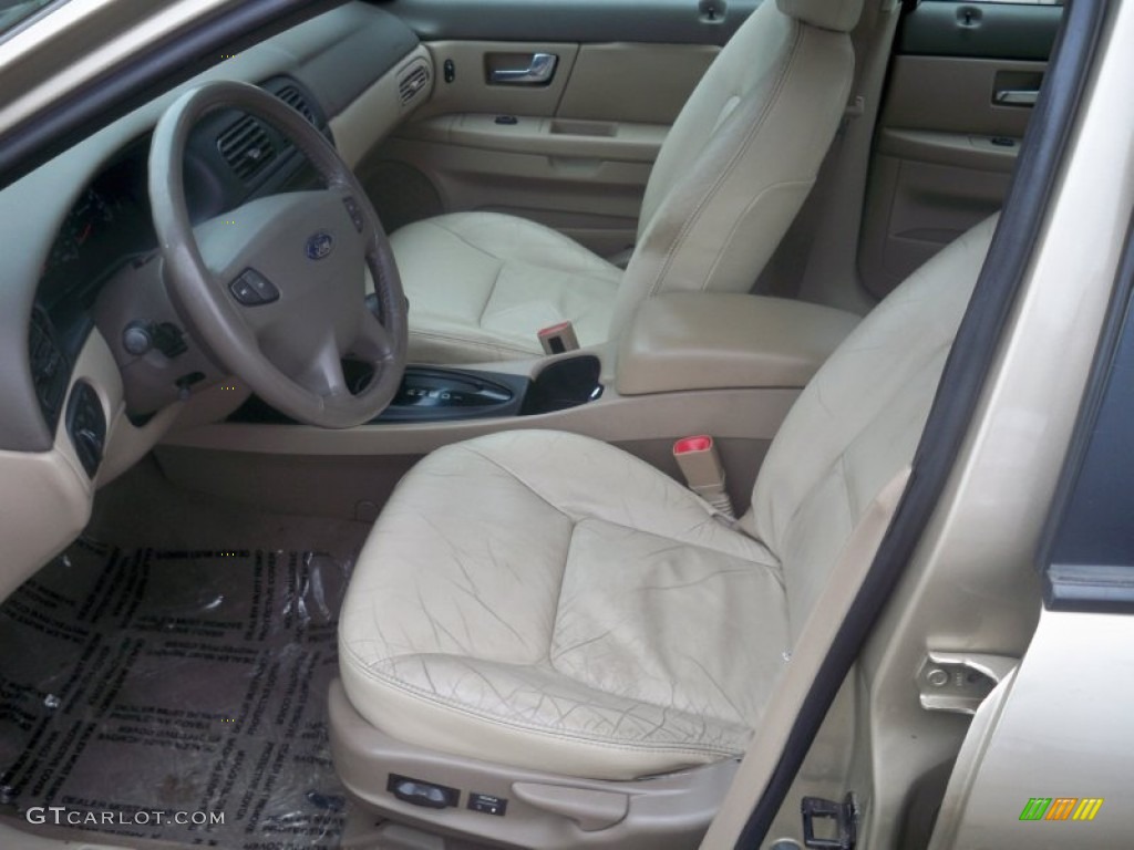 2001 Taurus SEL - Harvest Gold Metallic / Medium Parchment photo #8