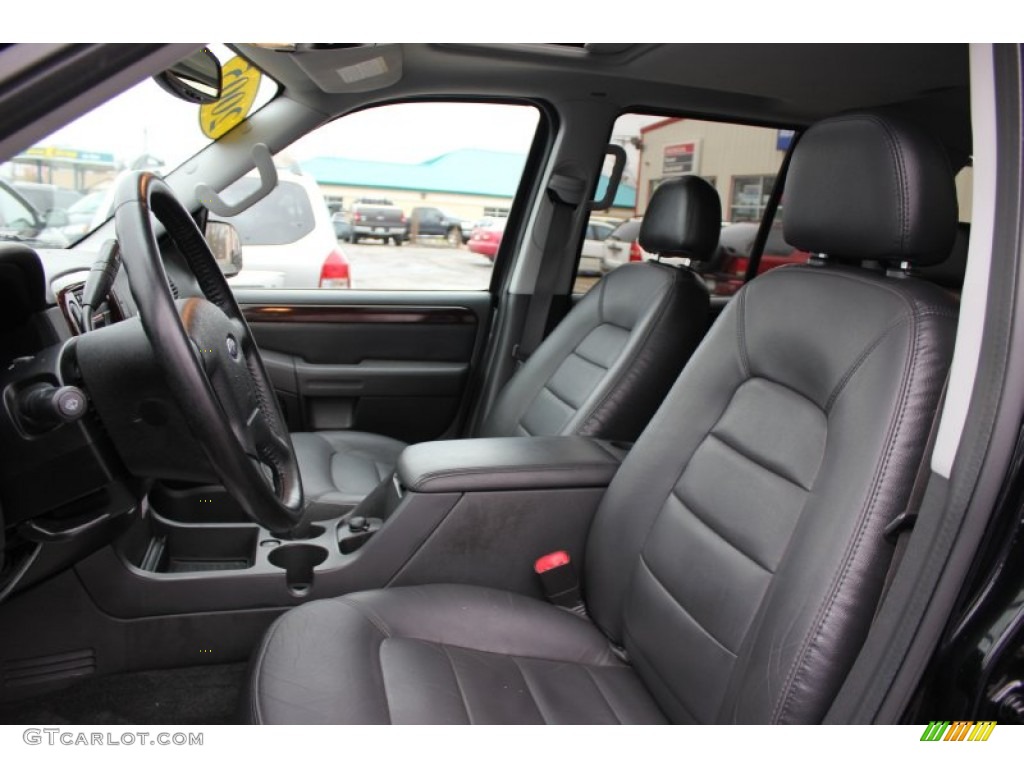 Midnight Grey Interior 2005 Ford Explorer Limited 4x4 Photo #61801916