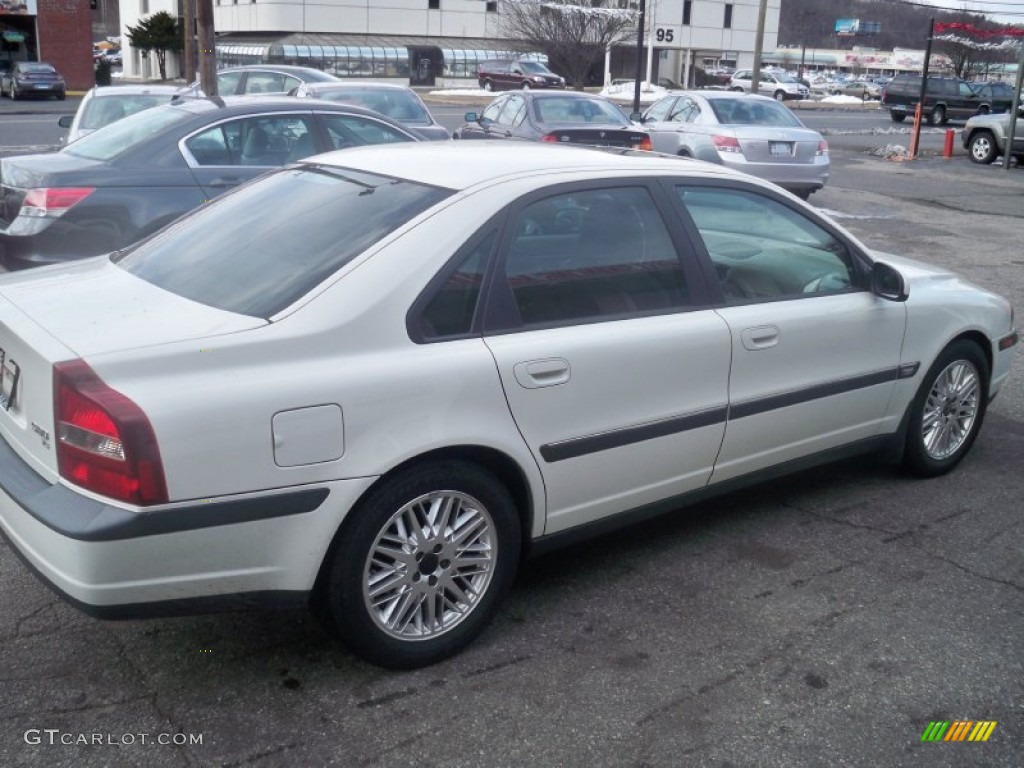2001 S80 T6 - White / Taupe/Light Taupe photo #4