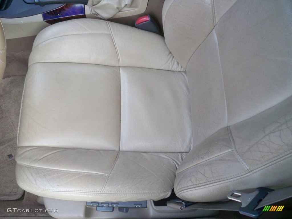 2001 S80 T6 - White / Taupe/Light Taupe photo #9