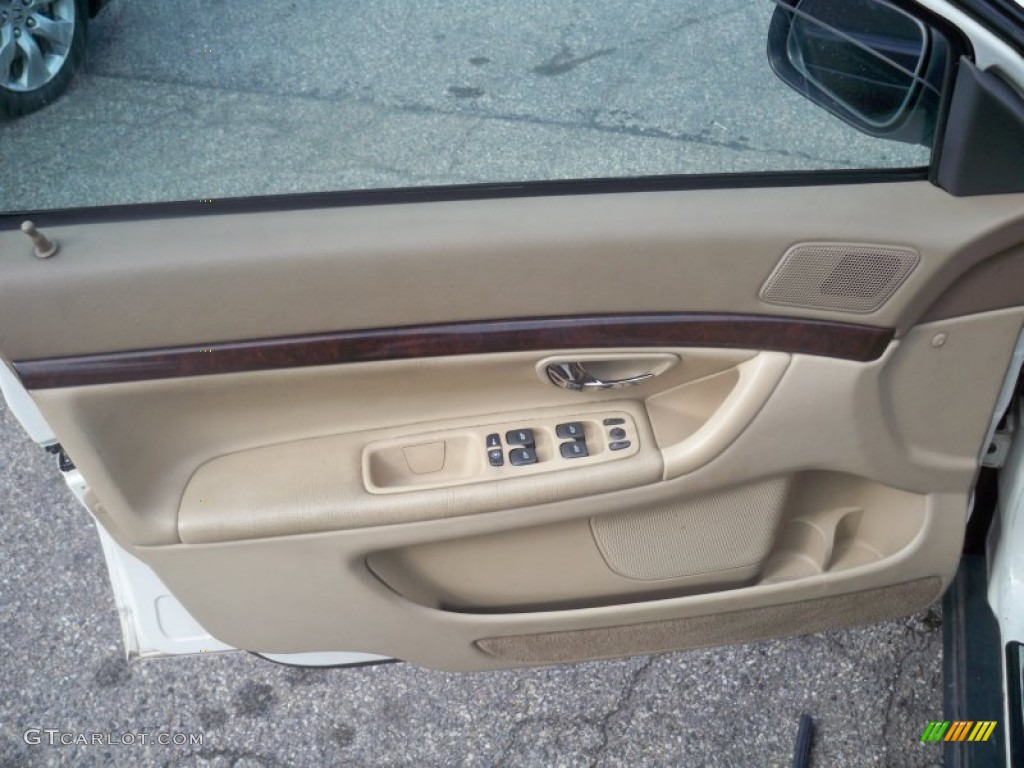 2001 S80 T6 - White / Taupe/Light Taupe photo #10