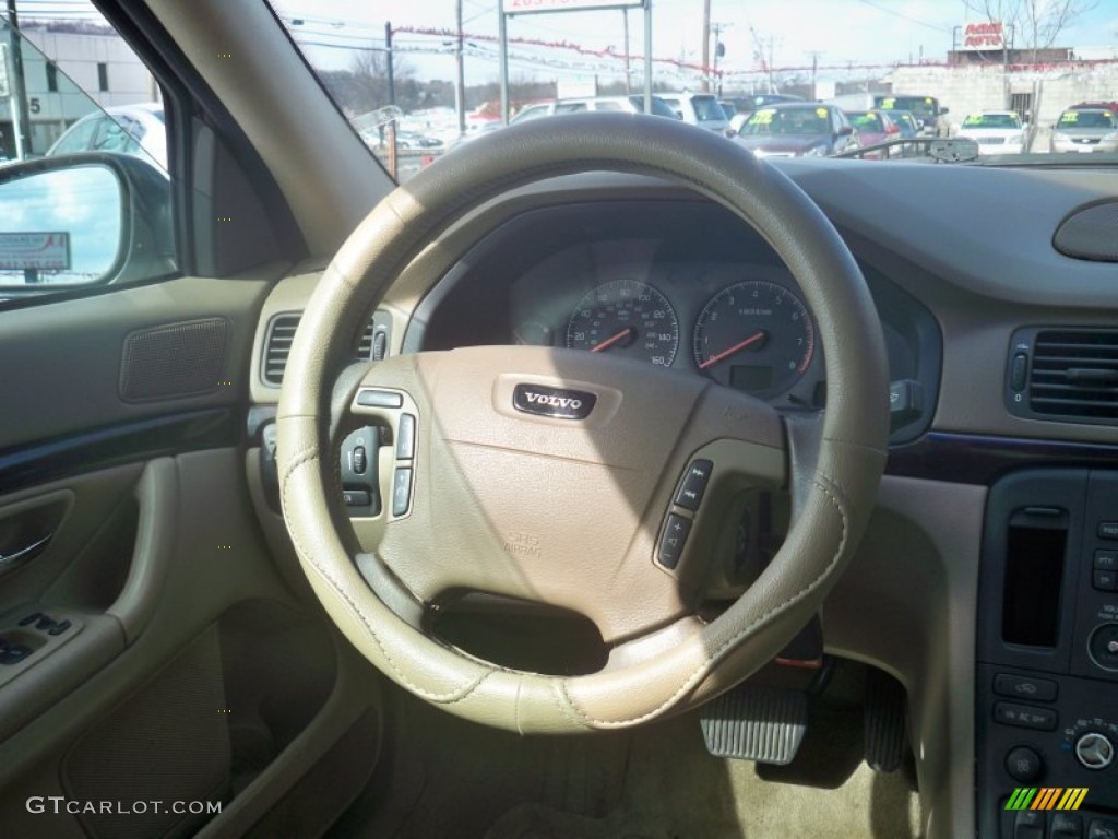 2001 S80 T6 - White / Taupe/Light Taupe photo #20